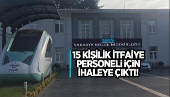 TÜRASAŞ 15 kişilik itfaiye personeli için ihaleye çıktı