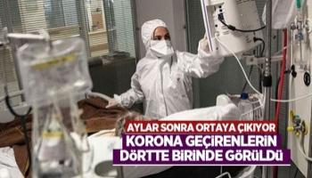 Korona geçirenlerin dörtte birinde görülüyor