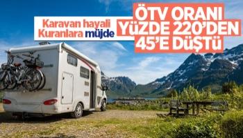 Karavanda büyük ÖTV indirimi