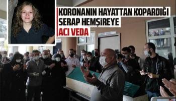 Serap hemşireye acı veda