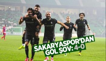 Sakaryaspor'dan dört dörtlük galibiyet