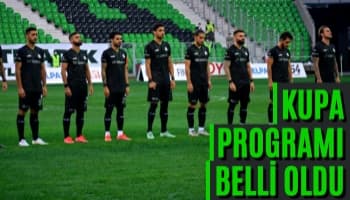 Sakaryaspor'un Kupa Programı Belli Oldu