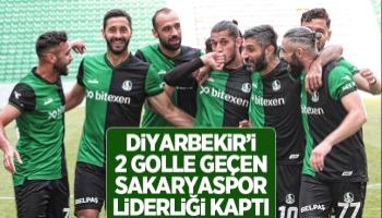 Sakaryaspor Diyarbakır'dan lider dönüyor