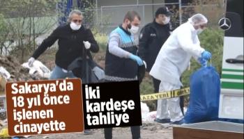 18 yıl önce işlenen cinayette iki kardeşe tahliye