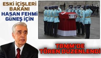 Hasan Fehmi Güneş için TBMM'de tören düzenlendi