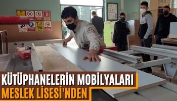 Kütüphanelerin Mobilyaları Meslek Lisesi'nden