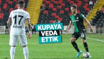 Sakaryaspor kupaya veda etti