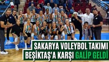 Sakarya Kadın Voleybol Takımı Beşiktaş'ı Yendi!