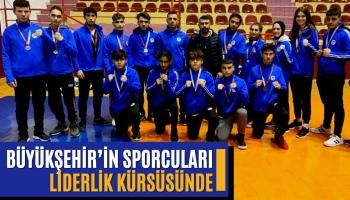 Büyükşehir’in Sporcuları Liderlik Kürsüsünde