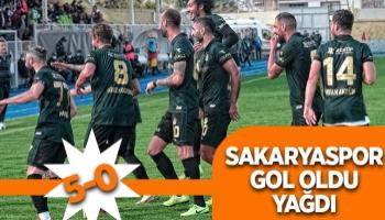 Sakaryaspor, Maraş'ı 5 golle geçti