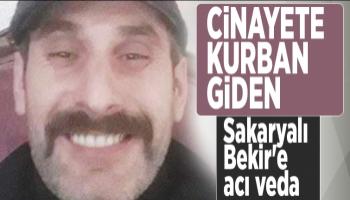 Ağabeyi gibi cinayete kurban giden Bekir, toprağa verildi