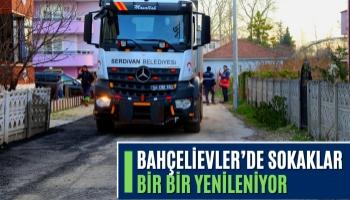 Bahçelievler’de Sokaklar Bir Bir Yenileniyor