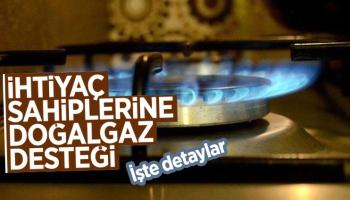 İhtiyaç sahiplerine doğalgaz desteği