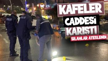 Serdivan Kafeler Caddesi'nde silahlar ateşlendi