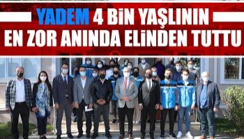 Büyükşehir, 4 binden fazla yaşlıya hizmet verdi