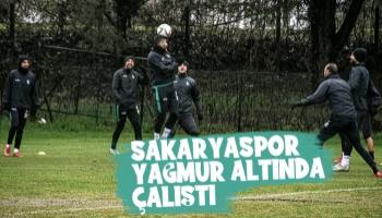 Sakaryaspor'da Bayburt maçı hazırlıkları sürüyor