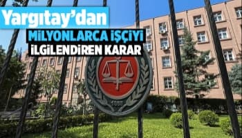 Yargıtay'dan haftalık izin kararı