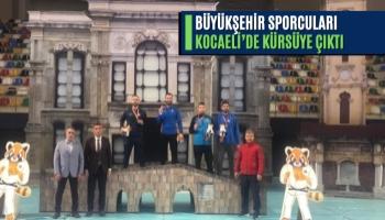 Büyükşehir Sporcuları Kocaeli’de Kürsüye Çıktı