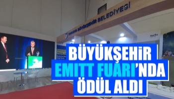 Büyükşehir EMITT Fuarı’nda ödül aldı