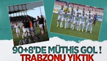 90+8'de Trabzon'u yıktık