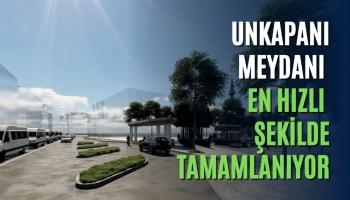 Unkapanı Meydanı En Hızlı Şekilde Tamamlanıyor