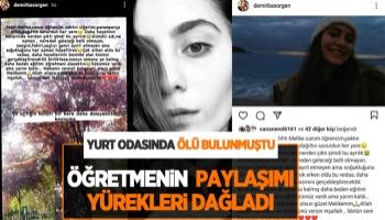 Öğretmenin paylaşımı yürekleri dağladı