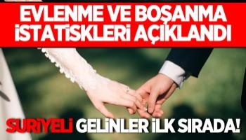 Evlenme ve Boşanma İstatistikleri açıklandı