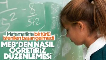 Matematik dersinde yeni düzenlemelere gidiliyor