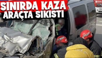 Kocaeli sınırında kaza