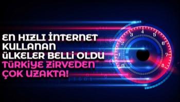 En hızlı internet kullanan ülkeler belli oldu