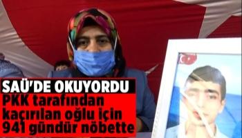 PKK'nın dağa kaçırdığı SAÜ'lü oğlu için 941 gündür nöbet tutuyor