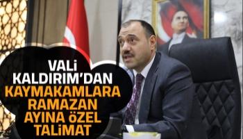 Kaymakamlara Ramazan ayına özel talimat