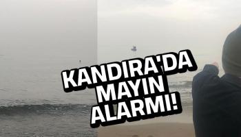 Karadeniz kıyısında dubayı mayın zannettiler