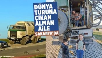 Dünya Turuna çıkan Alman aileye Büyükşehirden destek