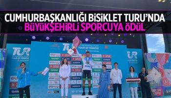 Büyükşehirli sporcuya ödül