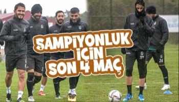 Sakaryaspor’un şampiyonluk hedefi için son 4 maç