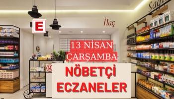 Sakarya Nöbetçi Eczaneler 13 Nisan Çarşamba