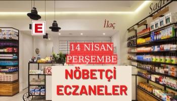 Sakarya Nöbetçi Eczaneler 14 Nisan Perşembe