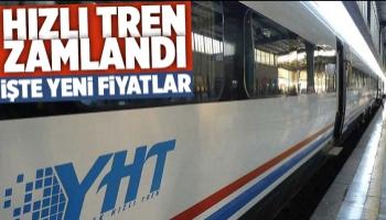 TCDD’den tren biletlerine zam