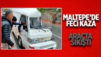 Maltepe'de feci kaza