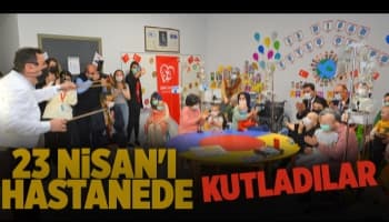 Hastane Sınıfında 23 Nisan Kutlaması