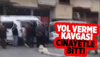 Hacıoğlu'nda yol verme kavgasında bir kişi öldürüldü