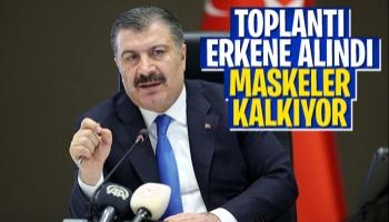 Maske kararının alınacağı toplantı erkene alındı