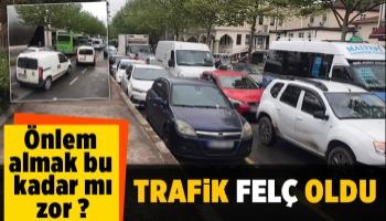 Önlem alınmadı trafik felç oldu