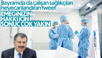 Fahrettin Koca'dan sağlık çalışanları için açıklama