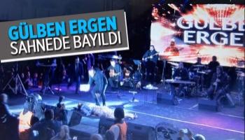 Gülben Ergen sahnede bayıldı