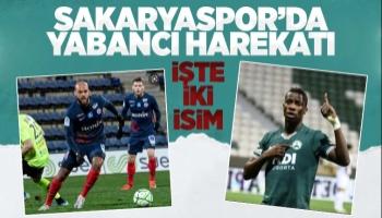 Sakaryaspor'da yabancı harekatı