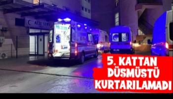 5. kattan düşen çocuk öldü