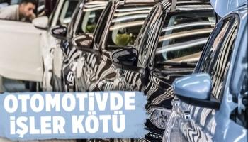 İlk 4 ayda otomotiv satışları yüzde 18 azaldı