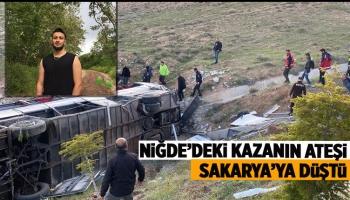 Niğde'deki kazada Sakarya'lı Ömer'de hayatını kaybetti